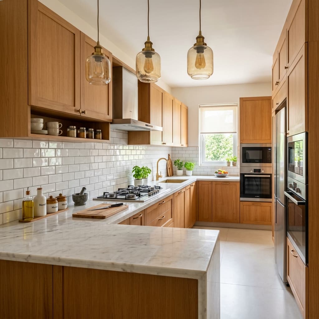Modular Kitchen Backsplash