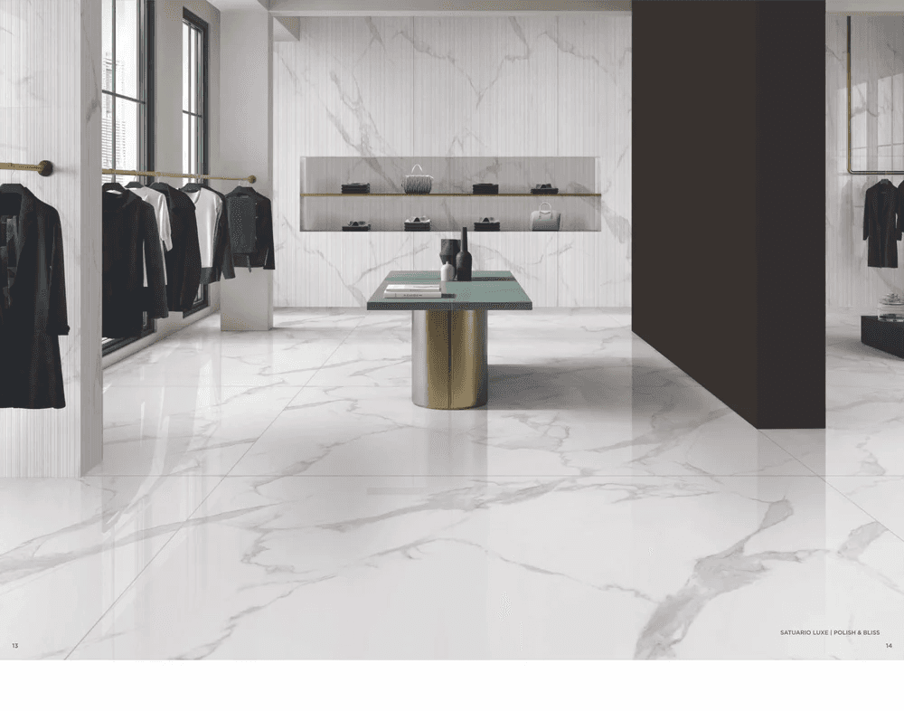 Kajaria Eternity Grande Marble 1200x2400mm GVT mega slab